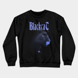 Black cat Crewneck Sweatshirt